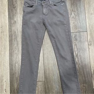 PAIGE women’s grey skyline skinny cotton jeans size 28